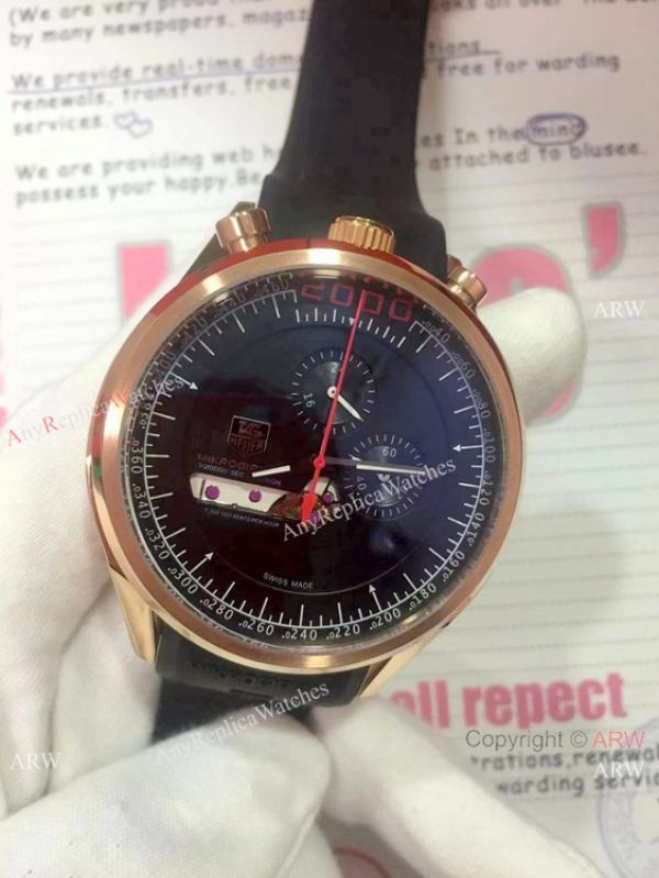 Copy Tag Heuer Mikrogirder 2000 Watch SS Black Chronograph Dial Copy Tag Heuer Mikrogirder 2000 Watch SS Black Chronograph Dial