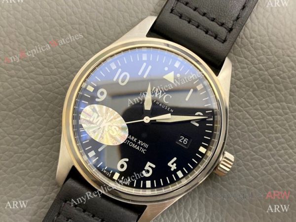 Swiss Copy IWC Mark XVIII Heritage IW327006 Watch Black Face 9015 Movement Swiss Copy IWC Mark XVIII Heritage IW327006 Watch Black Face 9015 Movement