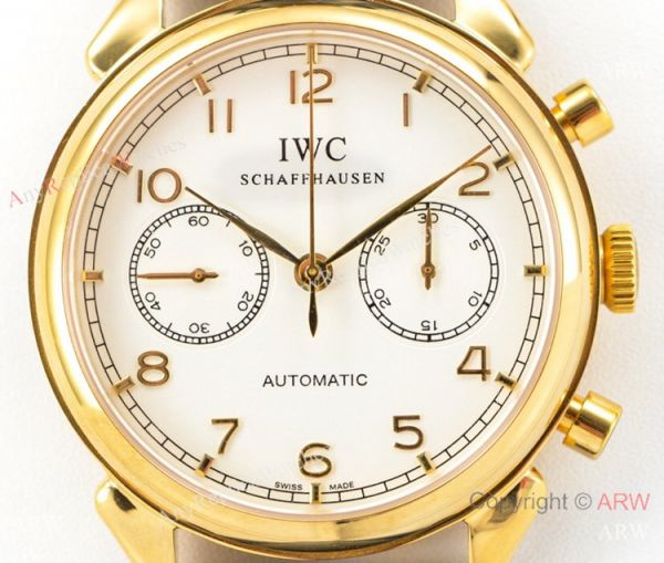 Swiss Replica IWC Portuguese 7750 Watch Gold Case 2019 New Swiss Replica IWC Portuguese 7750 Watch Gold Case 2019 New