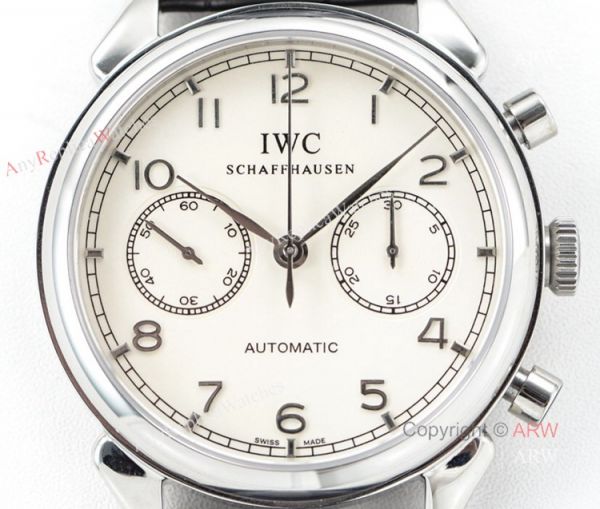 Super Clone IWC Schaffhausen Portugieser SS White Face Men Watch SWISS 7750 Super Clone IWC Schaffhausen Portugieser SS White Face Men Watch SWISS 7750