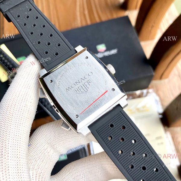 AAA Fake Tag Heuer Monaco Calibre 12 Watch Gray Version AAA Fake Tag Heuer Monaco Calibre 12 Watch Gray Version