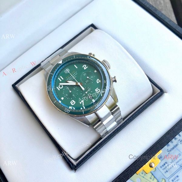 Copy Tag Heuer Autavia Flyback Stainless Steel White Dial Watches 43mm Copy Tag Heuer Autavia Flyback Stainless Steel White Dial Watches 43mm