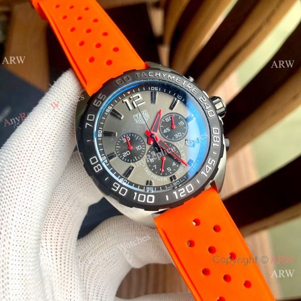 Copy Tag Heuer F1 Formula 1 Black and Silver Watch Men Size Copy Tag Heuer F1 Formula 1 Black and Silver Watch Men Size