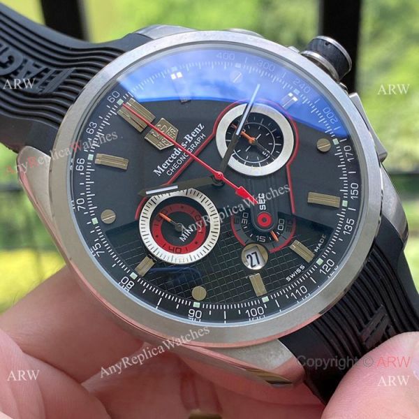 Low Price TAG Heuer Mercedes-benz Chrono Watch Black Dial Low Price TAG Heuer Mercedes-benz Chrono Watch Black Dial