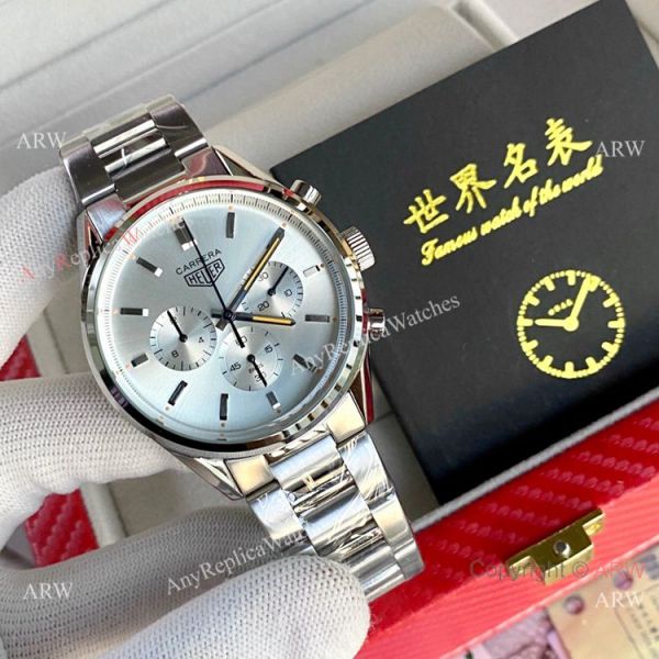 High Quality Replica Tag Heuer Carrera Chronograph Watches Stainless Steel High Quality Replica Tag Heuer Carrera Chronograph Watches Stainless Steel