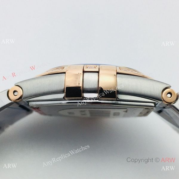 (VS) Replica Omega Constellation 2-Tone Rose Gold Diamond Watch with Quartz Movement (VS) Replica Omega Constellation 2-Tone Rose Gold Diamond Watch with Quartz Movement