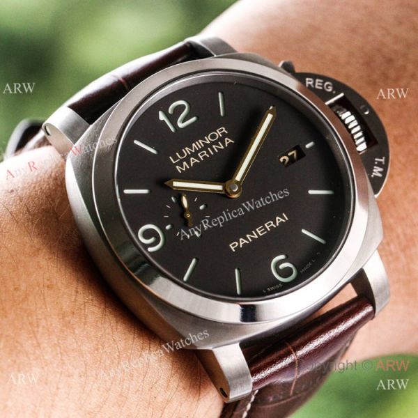 (VS) Swiss Panerai Luminor Marina PAM00351 Watch Titanium Case (VS) Swiss Panerai Luminor Marina PAM00351 Watch Titanium Case
