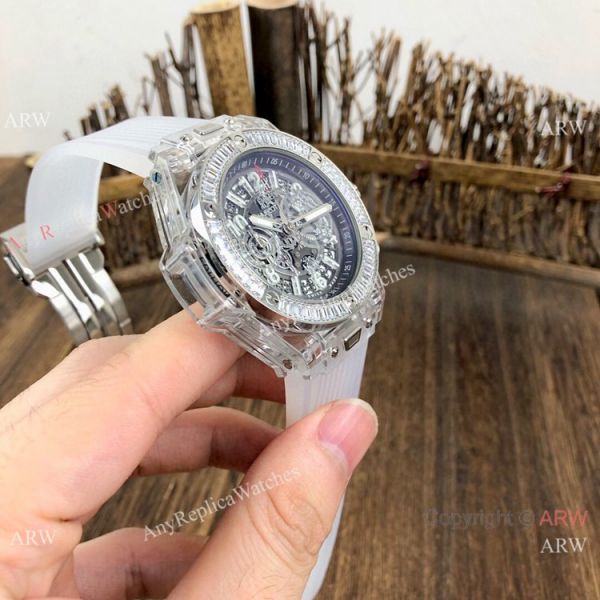 Hublot Big Bang Unico Chronograph Watches Hublot Transparent Watch Diamond Bezel Hublot Big Bang Unico Chronograph Watches Hublot Transparent Watch Diamond Bezel