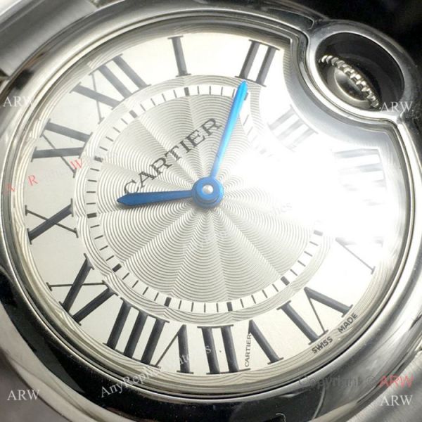 Replica Cartier Ballon Bleu De 33mm Ss Silver Dial Watch V6 Factory Swiss Quartz Replica Cartier Ballon Bleu De 33mm Ss Silver Dial Watch V6 Factory Swiss Quartz