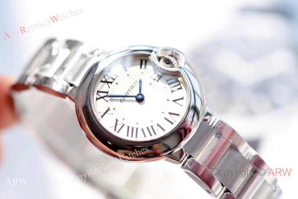Swiss Replica Cartier Ballon Bleu Stainless Steel 28mm Watch V6 Factory Swiss Replica Cartier Ballon Bleu Stainless Steel 28mm Watch V6 Factory