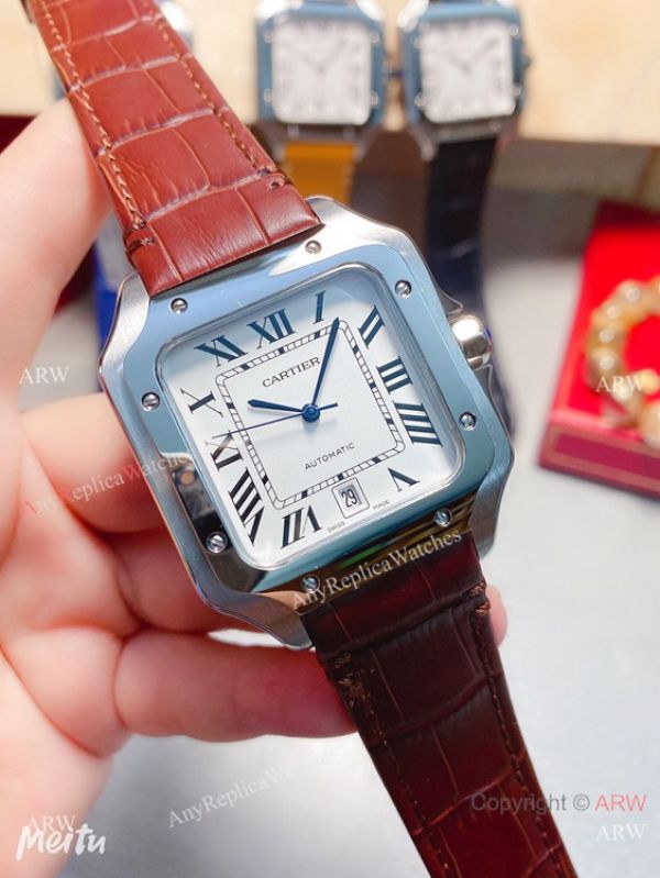 Top Replica Cartier Santos Men Watch Automatic Movement Top Replica Cartier Santos Men Watch Automatic Movement