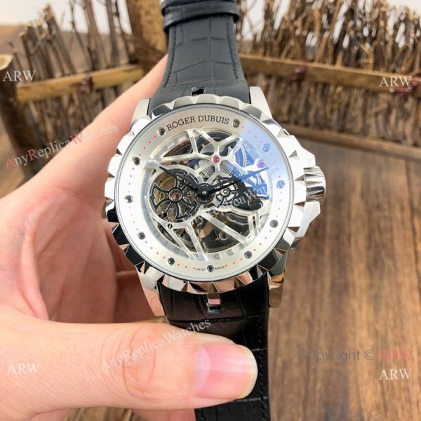 New Replica Roger Dubuis Excalibur Skeleton Watch Rose Gold Case New Replica Roger Dubuis Excalibur Skeleton Watch Rose Gold Case