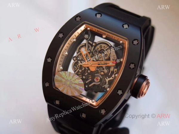 KV Factory Swiss Replica Richard Mille RM 055 Bubba Watson Skeleton Watches KV Factory Swiss Replica Richard Mille RM 055 Bubba Watson Skeleton Watches