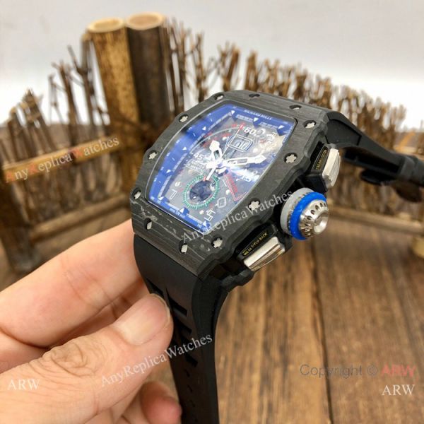 New Fake Richard Mille rm11-04 Men Watch Carbon Black Rubber Band New Fake Richard Mille rm11-04 Men Watch Carbon Black Rubber Band
