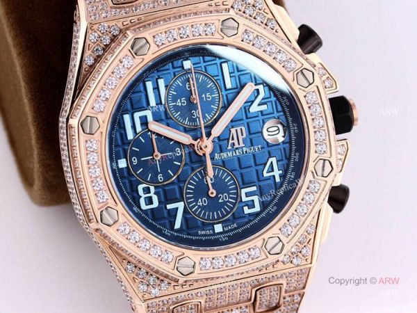 Audemars Piguet Royal Oak Rose Gold Blue Chronograph Dial Mens Watch Replica For Sale Audemars Piguet Royal Oak Rose Gold Blue Chronograph Dial Mens Watch Replica For Sale