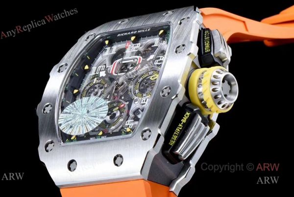 KV Factory Replica Richard Mille Orange Watch Best Fake Richard Mille RM11-03 Watches For Sale KV Factory Replica Richard Mille Orange Watch Best Fake Richard Mille RM11-03 Watches For Sale