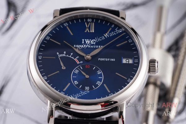Swiss Replica IWC Portofino 8 Days Power Reserve Blue Dial Men Watch Swiss Replica IWC Portofino 8 Days Power Reserve Blue Dial Men Watch