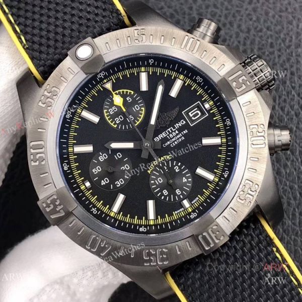 New Breitling Super Avenger ii Military Swiss Replica Watch 45mm New Breitling Super Avenger ii Military Swiss Replica Watch 45mm