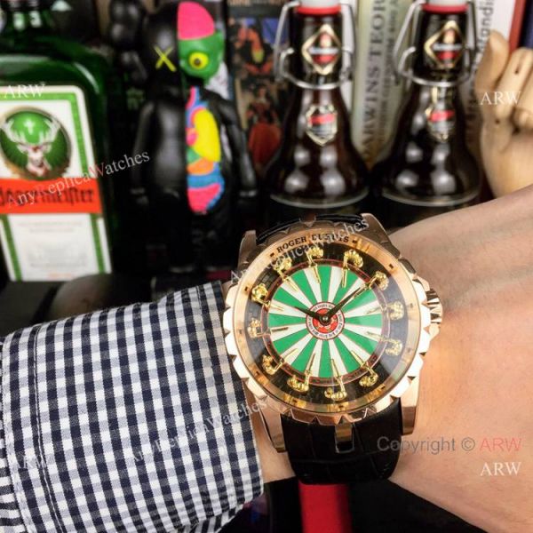 Copy Roger Dubuis Excalibur Knights Of The Round Table II watch Rose Gold Copy Roger Dubuis Excalibur Knights Of The Round Table II watch Rose Gold