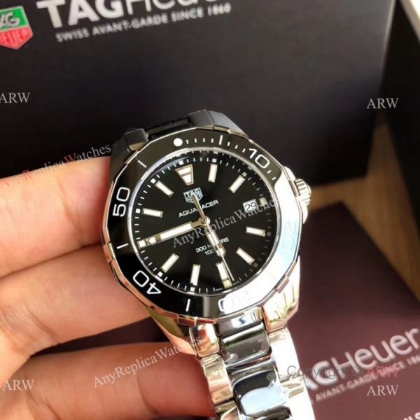 Swiss Grade New Tag Heuer Aquaracer 2020 Ladies Watch Replica Black Ceramic with Quartz Movement Swiss Grade New Tag Heuer Aquaracer 2020 Ladies Watch Replica Black Ceramic with Quartz Movement