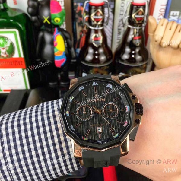 Replica Admirals Cup AC-One Corum Watch Rose Gold Chronograph Replica Admirals Cup AC-One Corum Watch Rose Gold Chronograph