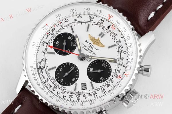 BLS Factory New Replica Breitling Navitimer B01 White Chronograph Watch For Men BLS Factory New Replica Breitling Navitimer B01 White Chronograph Watch For Men