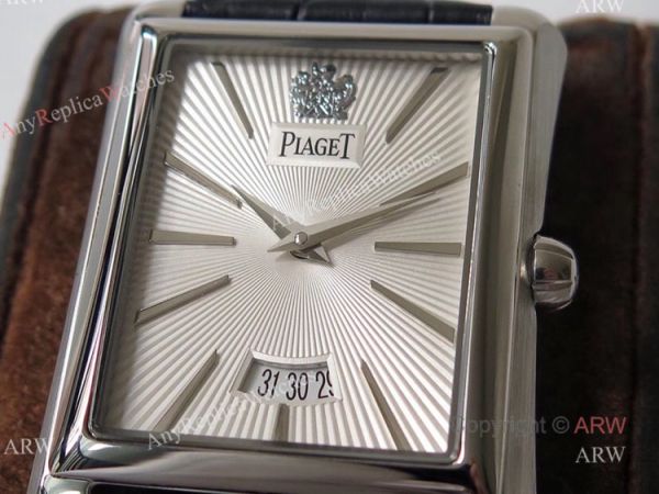 Best Replica Piaget Emperador Silver Dial Stainless Steel Mens Watch Best Replica Piaget Emperador Silver Dial Stainless Steel Mens Watch