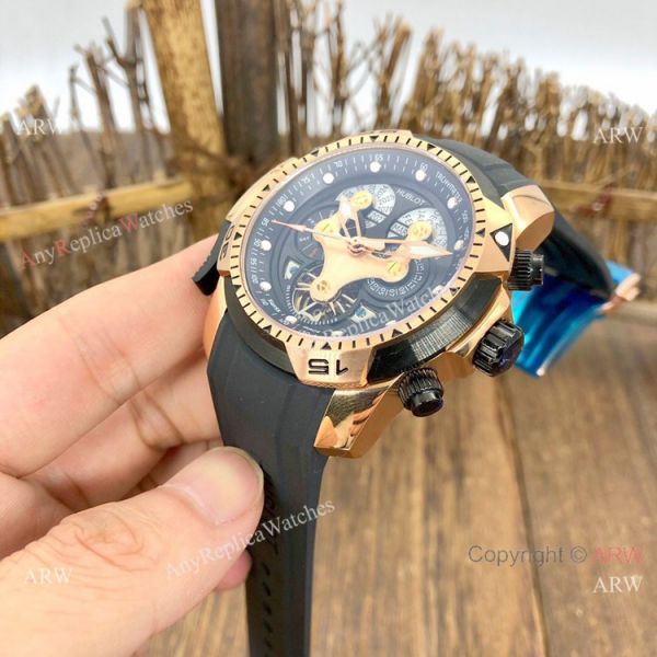 Fake Hublot Geneve Big Bang Perpetual Calendar Men Watch Black Dial Rose Gold 46mm Fake Hublot Geneve Big Bang Perpetual Calendar Men Watch Black Dial Rose Gold 46mm