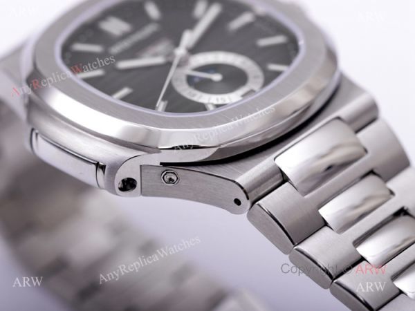 V9 Factory Replica Patek Philippe AAA Nautilus 5726 Gray Dial Moon Phase Watch V9 Factory Replica Patek Philippe AAA Nautilus 5726 Gray Dial Moon Phase Watch