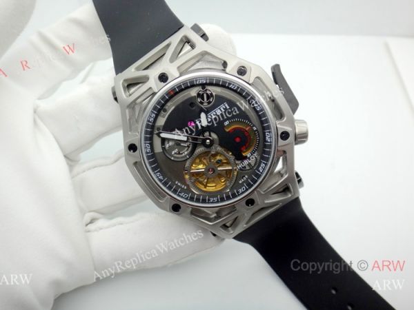 Knockoff Hublot Techframe Ferrari Tourbillon Titanium Watch for Sale Knockoff Hublot Techframe Ferrari Tourbillon Titanium Watch for Sale