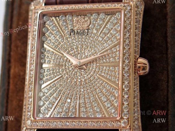 Best Quality Replica Piaget Emperador Diamond Rose Gold Mens Watch Best Quality Replica Piaget Emperador Diamond Rose Gold Mens Watch