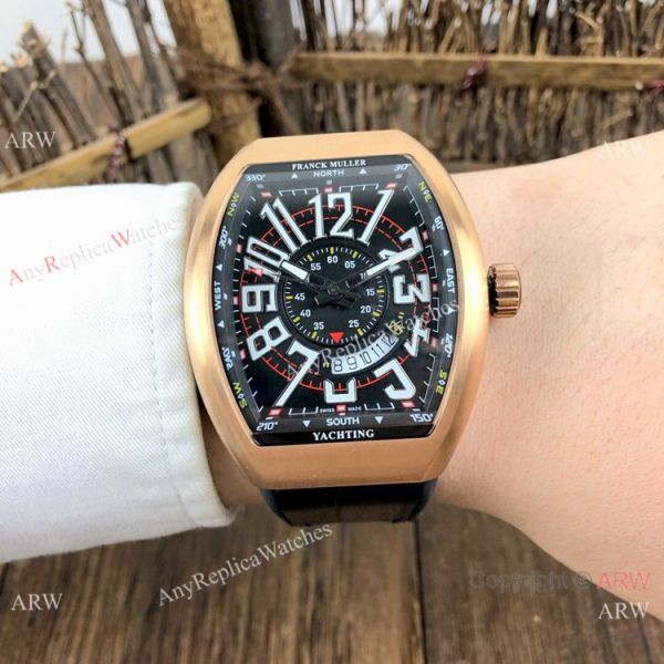 Copy Franck Muller Vanguard Classical V45 Watch Ss Black Gummy Strap Copy Franck Muller Vanguard Classical V45 Watch Ss Black Gummy Strap