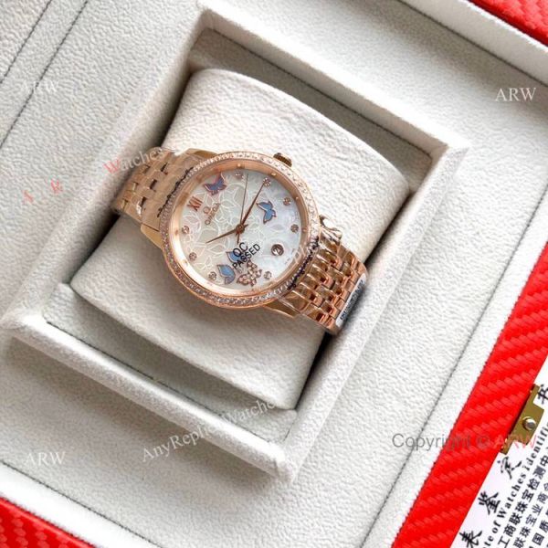 Replica Omega De Ville Special Edition Women Watch Yellow Gold Replica Omega De Ville Special Edition Women Watch Yellow Gold