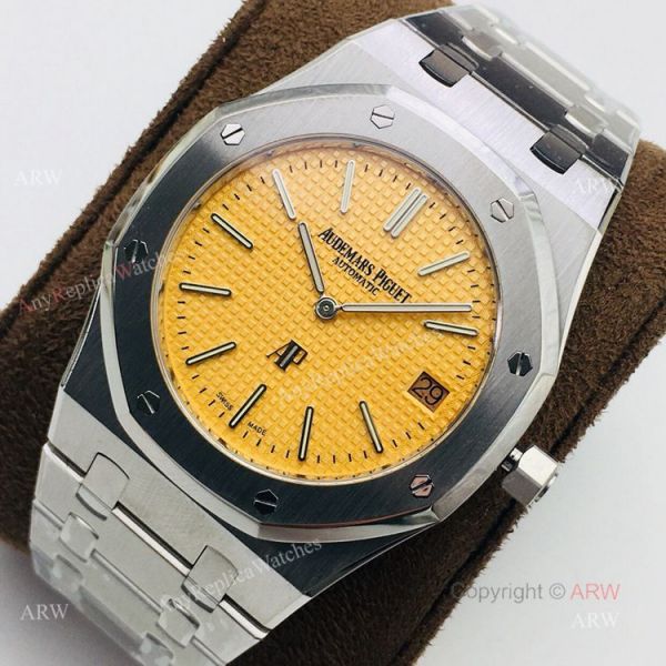 New 15202 Audemars Piguet Royal Oak Gold Face Limited Edition Replica Watch New 15202 Audemars Piguet Royal Oak Gold Face Limited Edition Replica Watch