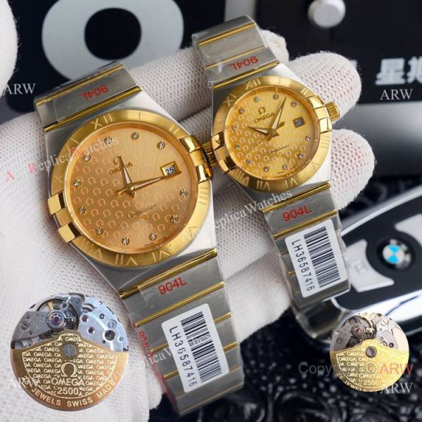 Copy Omega Constellation Logo Face Automatic Watch Omega Couple Watch Copy Omega Constellation Logo Face Automatic Watch Omega Couple Watch