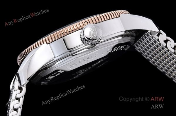 (GF) New Breitling Superocean Heritage ii 42mm Two Tone Black Replica Watches (GF) New Breitling Superocean Heritage ii 42mm Two Tone Black Replica Watches