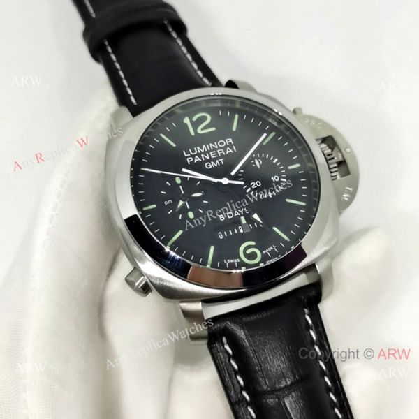 Stainless Steel Panerai Luminor GMT PAM00317 Copy Watches Stainless Steel Panerai Luminor GMT PAM00317 Copy Watches