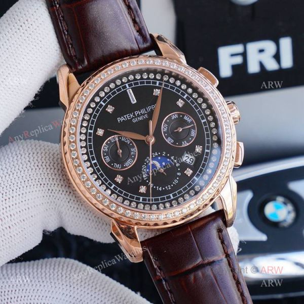 New Patek Philippe AAA Grand Complications Rose Gold Diamond Watch New Patek Philippe AAA Grand Complications Rose Gold Diamond Watch