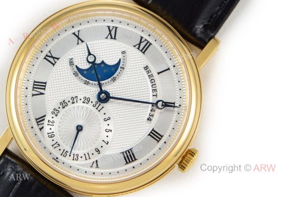 Replica Breguet Classique Automatic Watch Yellow Gold Breguet Classique Moonphase Dial Replica Breguet Classique Automatic Watch Yellow Gold Breguet Classique Moonphase Dial