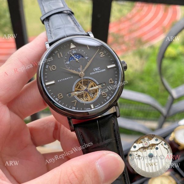 Copy IWC Portuguese Tourbillon Moonphase Rose Gold Watches Copy IWC Portuguese Tourbillon Moonphase Rose Gold Watches
