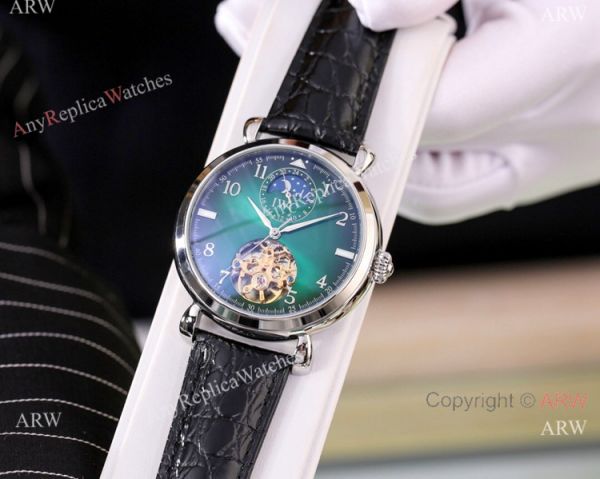 High Quality IWC Tourbillon Moonphase Blue and Gold Watches High Quality IWC Tourbillon Moonphase Blue and Gold Watches