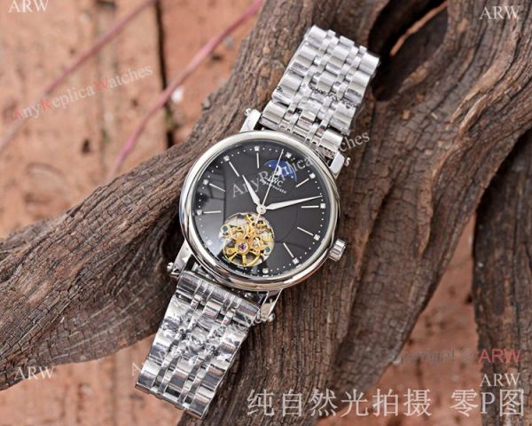 Copy IWC Schaffhausen Tourbillon Moon 2Tone Rose Gold Watches 42mm Low Price Copy IWC Schaffhausen Tourbillon Moon 2Tone Rose Gold Watches 42mm Low Price