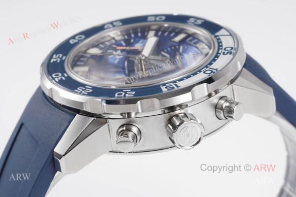 Best Replica IWC Aquatimer Chronograph Blue Watch with Swiss Asia 7750 Best Replica IWC Aquatimer Chronograph Blue Watch with Swiss Asia 7750