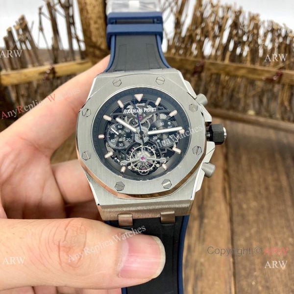 Knockoff Audemars Piguet Royal Oak Offshore Watches BlackGreen Rubber Strap Knockoff Audemars Piguet Royal Oak Offshore Watches BlackGreen Rubber Strap