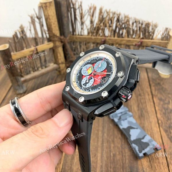 Audemars Piguet Royal Oak Offshore Copy Watch Red Dial AP Watch Audemars Piguet Royal Oak Offshore Copy Watch Red Dial AP Watch