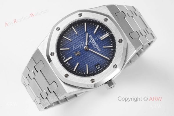 Swiss Replica Audemars Piguet Royal Oak 15202 Blue Dial Stainless Steel Watch 39mm Swiss Replica Audemars Piguet Royal Oak 15202 Blue Dial Stainless Steel Watch 39mm