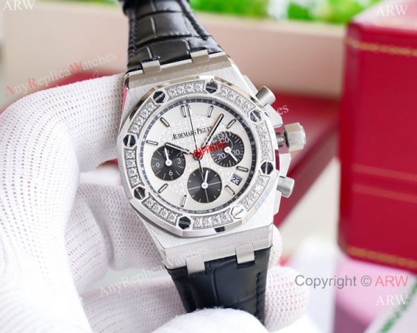 Best Quality Audemars Piguet Royal Oak offshore Lady Watch Leather Strap Best Quality Audemars Piguet Royal Oak offshore Lady Watch Leather Strap