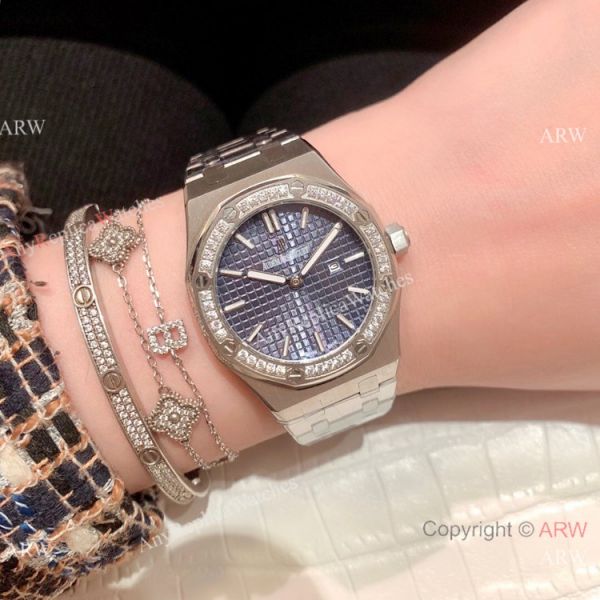 Copy Audemars Piguet Royal Oak Lady Watches SS Diamond Bezel Copy Audemars Piguet Royal Oak Lady Watches SS Diamond Bezel