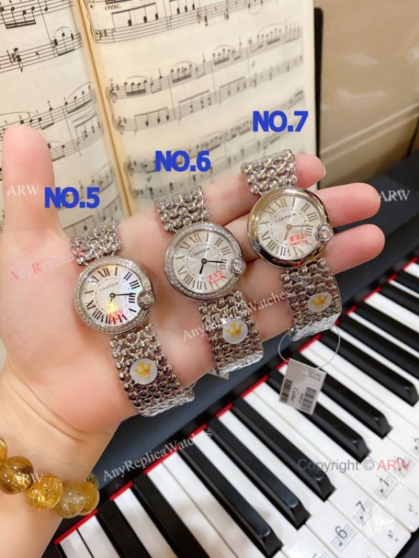 New Cartier Ballon Blanc de Yellow Gold Lady Watches New Cartier Ballon Blanc de Yellow Gold Lady Watches