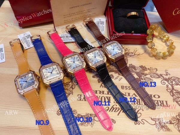 Japan Grade Cartier Santos De Watch Quartz 35mm Japan Grade Cartier Santos De Watch Quartz 35mm